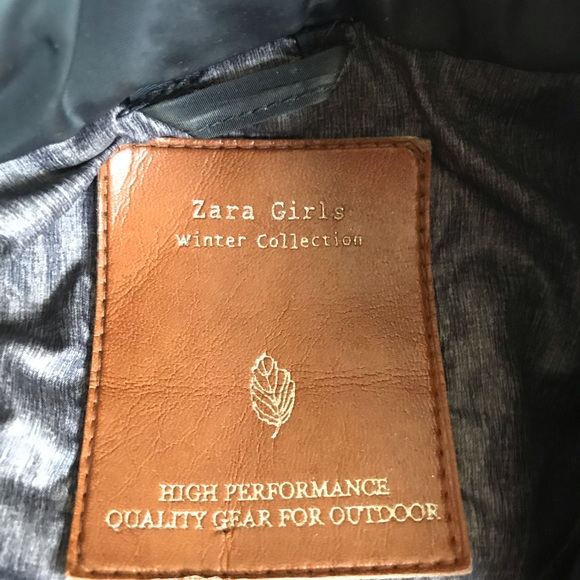 Zara Quilted Vest Girls 14 - Picture 4 of 5
